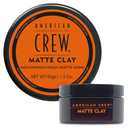 American Crew Men's Hair Matte Clay, Like Hair Gel with Medium/High Hold, 3 oz (3 Ounce (Pack of 1))