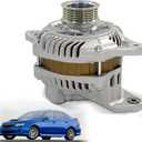 23700AA380 12V 90A Alternator Replacement Compatible with Saab 9-2X 2006, S-ubaru Impreza & Forester 2004 2005 2006 2007 2008 2009 2010, 5-Groove Pulley Clockwise, Replace# 23700AA420 11058N