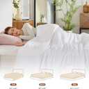 King Size Comforters Duvet Insert,Soft Down Alternative with Corner Tabs,Quilted Comforters for All Seasons,Machine Washable,King 90 x 102 Inches