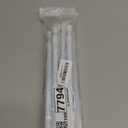 Cupboard Bars Tension Rods, 6 Pack Spring Tensions Rods 9.8 to 15.7 Inches Steel Adjustable Tension Curtain Rod Shower Rod Closet Rod Window Rods (White)