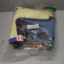 Spare Tire Cover for RV Trailer, Waterproof Leather American Flag Spare Tire Cover Protectors, Fit for Jeep Wrangler RV, SUV, Truck Travel Trailer Tires 14" 15" 16" 17"