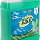 Camco TST Fresh Scent RV Toilet Treatment - Formaldehyde Free - Breaks Down Waste And Tissue - Septic Tank Safe - Treats up to 8-40 Gallon Holding Tanks (32 Ounce Bottle) (40226)