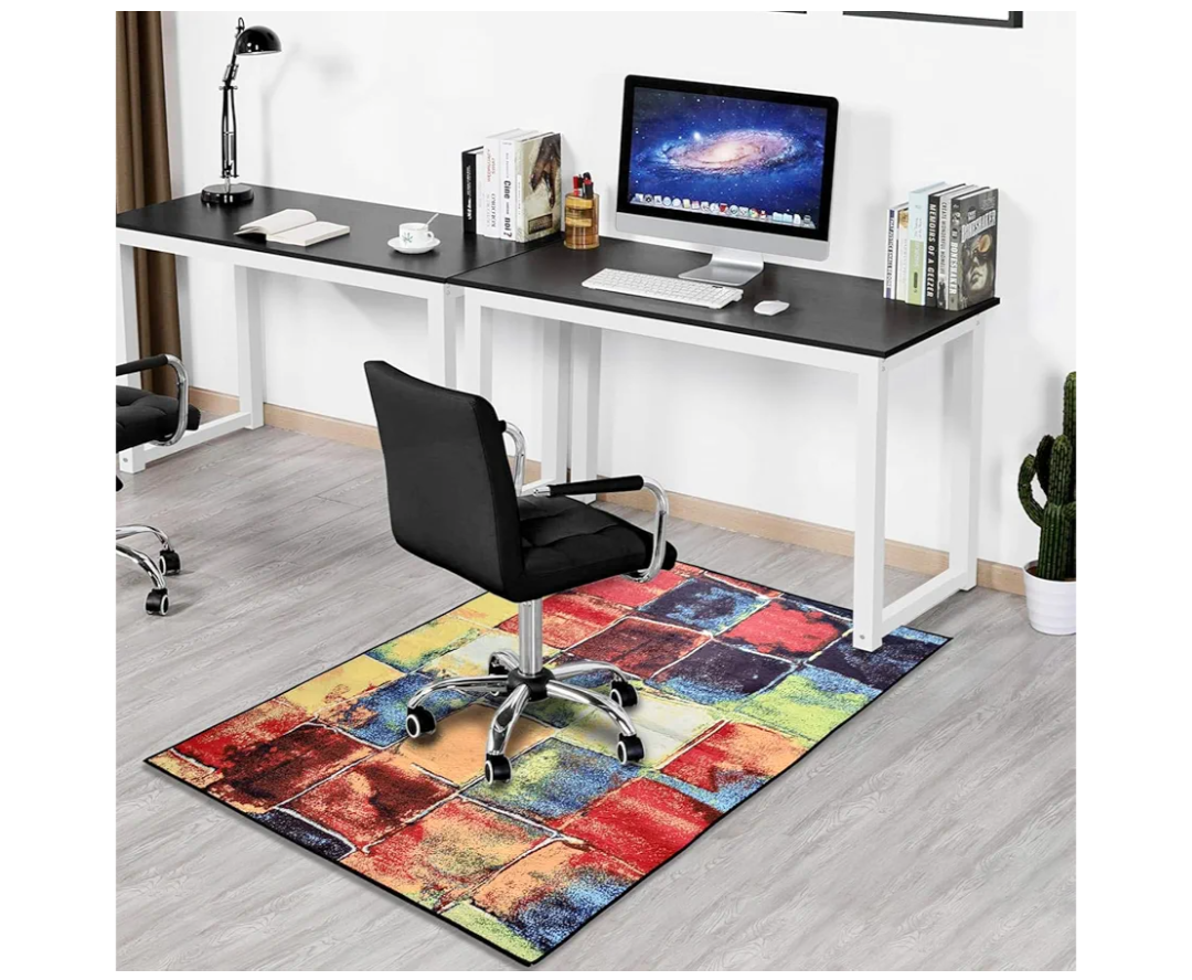 Office Chair Mat for Hardwood and Tile Floors, 36"x48" Desk Chair Mat for Carpet, Anti-Slip Computer Chair Mat Low Pile Carpet Chair Mats for Rolling Computer Chair