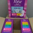 Poise Ultra Thin Incontinence Pads & Postpartum Pads, 5 Drop Maximum Absorbency, Long Length, 108 Count