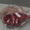 75 Pcs Christmas Glitter Branches 3 Styles Artificial Christmas Picks Berries Stems Pine Needles Floral Twig Spray for Xmas Tree Ornaments DIY Wreath Garland(Burgundy)