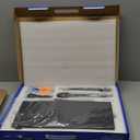 Wireless Microphone System, Metal Dual UHF Cordless Handheld Dynamic Karaoke Mic Set, Auto Scan, Long Range 200ft for Home Karaoke Singing, DJ Party, Church, Wedding, Speech (UM203)