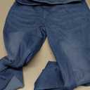 THE GYM PEOPLE Women's Tummy Control Bell Bottom Jeans High Waisted Wide Leg Flare Pants Jeggings with Pockets M