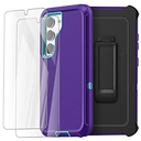 AICase for Samsung Galaxy S23 Plus Case(6.6") with Screen Protector, Heavy Duty Drop Protection Full Body Rugged Shockproof/Dust Proof Military Protective Tough Durable for Samsung S23+Plus 6.6"_2
