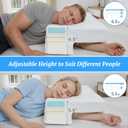 Side Sleeper Pillow with Arm Hole, Adjustable Height Shoulder Pillow for Side Sleepers, Superior Support Memory Foam Arm Pillow Relieve Rotator Cuff Pain and Arm Numbness, Cooling Pillowcase, 23.6*15.7*6.5in