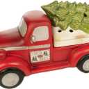 Scentsationals Wax Melt Warmer for Scented Wax Melts - Truck Collection Red Truck and Christmas Trees - Fragrance Cubes and Tarts