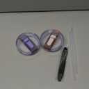 2 Pack 40 oz Tumbler Detachable Flip Straw Lid Replacement Fit for Stanley Quencher ProTour,Leak Proof Lid Compatible with Stanley Cup,No Spill Flip Top Tumbler Cover for Stanley Cup Accessories (purple+rose quartz)