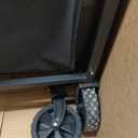 Amazon Basics Collapsible Heavy Duty Utility Wagon for Outdoor Sports, Camping, Garden, and Shopping, 265 Pounds Capacity, 27.6 x 40.9 x 20 inches, Black