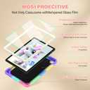 TOMORRY Case for Samsung Galaxy Tab A11+ Plus/ A9+ 11 inch 2025/2023 with Screen Protector,Unicorn Stand Shoulder Strap,Shockproof for Galaxy Tab A11 Plus/A9 Plus Tablet Case Kids Girls (Colourful)
