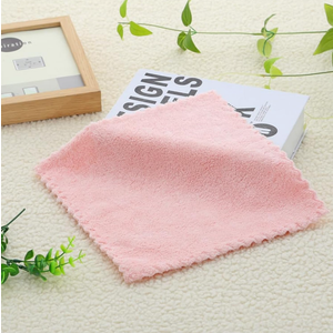 10pcs Makeup Remover Towels Soft Facial Cleansing Cloths Square Face Towels for Women Girls Travel Size
