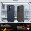 TORRAS Shockproof for Samsung Galaxy S26 Case, [12FT Military-Grade Drop Protection] Slim Thin for Samsung S26 Case, Anti-Fingerprint Translucent Matte Case for Samsung S26 with DIY Buttons, Black