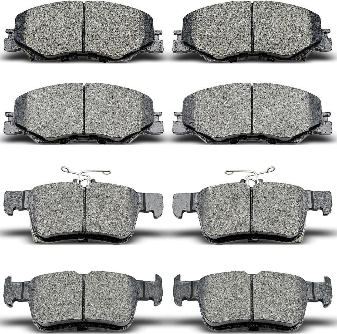 D1878 D2185 8pcs Front Rear Ceramic Brake Pads Sets Fit For 2022 2023 2024 For Honda Civic