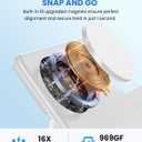 Wireless Charger Station for Apple Mag-Safe: JoyGeek 3 in 1 Magnetic Charging Stand Foldable for iPhone 15 14 13 12 Pro Max Plus - Apple Watch 9 8 7 6 5 4 SE - AirPods Pro 2/3