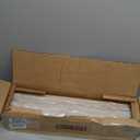 Wesiti 6 Pcs Wooden Name Badge Holder ID Badge Tray Organizer Name Tag Holders Note Card Organizer Plate Table Holders Sign Decor for Office Business, 23.62 x 3.5 x 0.75 Inch(Wood Color)