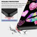 ZHEGAILIAN for Samsung Galaxy S22 Plus Case, Military-Grade Protection, All-Around Shockproof Corners, Anti-Scratch Phone Case for Samsung Galaxy S22 Plus - Diamond Loving Lips