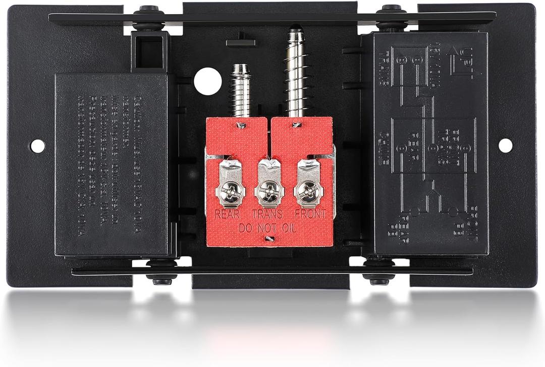 Saillong Wired Doorbell Chime Mechanism Assembly, Core Replacement, 16V 10VA Front and Rear Door Chime for Home Wall Inside, Compatible with Regular Doorbell Button and Transformer, Two Loud Sounds