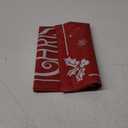 Christmas Magnet Cover 23x26in Merry Christmas Dishwasher Cover for Washers Fridge Panel, Snowflake Magnetic Covers for Kitchen, Reusable Cover, Machine Door Covers Decor, Red Christmas Kitchen Decor