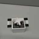 Homalor Anti Theft Ring Doorbell Mount: White Ring Doorbell Door Mount Blink Camera Holder - Metal, No Drill Required (Glittery Frosted White)