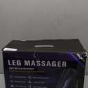 Leg Compression Massager for Circulation and Pain Relief FSA, Recovery Boots Sleeve for Fast Therapy, Cordless Leg Massager with Heat as Ideal Gifts for Men Women (Large,2-Pack)