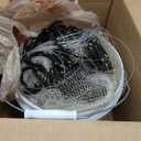 BasicGear Pancake Cast Net  Heavy-Duty 1.0+ lb/ft Weights, 4ft to 12ft Radius, Multiple Mesh Sizes, Pro Grade, Freshwater & Saltwater