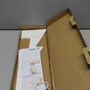 19.7in Giant Light Up Honeycomb Paper Christmas Tree, Indoor Christmas Decorations and Holiday Centerpieces for December Holiday Season Home Office and Xmas Party Supplies