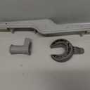 154568002 Dishwasher Lower Spray Arm -Complete with 5304518968 Support & 5304506518 Filter-Compatible with Frigidaire Electrolux Dishwasher Bottom Lower Spray Arm 5304517203 154250901 154414101