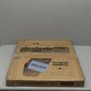 Art3d 12-Pack Stucco Texture Drop Ceiling Tiles 2x2 FT - Fire-Rated, Waterproof, Reusable - Premium PVC 24x24 Inch Ceiling Panels for Living Room Kitchen Bathroom Basement Office, White