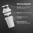Smartshake Protein Shaker Bottle for Protein Mixes - 4 Pack - 13.5 oz | Leak Proof Shaker Cups for Protein Shakes | Blender Bottle Shaker | Protein Shaker Bottle Pack | BPA Free Shaker – Multicolor