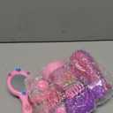 JOYIN 17Pcs Girls Beauty Salon Set, Pretend Role Play Doll Hair Stylist Toy Kit with Hairdryer, Mirror, Curling Iron and Other Accessories for Kids Toddler Fashion Cutting Makeup Party Favor