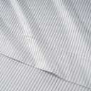 Lane Linen 100% Cotton Pillowcovers, Pillow Cases Standard Size Set of 2, Fits Standard & Queen Pillows, 450 Thread Count Sateen Cotton Pillowcases, Soft & Breathable, Ticking Stripe - Cobalt Blue