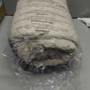 Bedsure Tufted Boho Comforter Set Queen Size - Beige Boho Bed Set, GentleSoft 3 Pieces Farmhouse Shabby Chic Embroidery Bedding, Gifts for Woman, Soft Jacquard Queen Comforter for All Seasons (01 - Beige - Elegant)