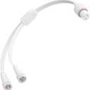 1 Female to 2 Male Y-Splitter for Govee Permanent Outdoor Lights, Y-Shaped Extension Cable Compatible with Govee H705A H705B H705C 3 Pin Permanent Outdoor Lights