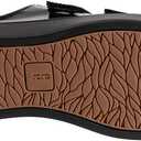 Revitalign Womens Malibu Patent (8 Wide, Black)