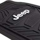 Plasticolor 001668R01 Jeep Weatherpro 4 Piece Floor Mats Set, Floor Mats, One Size, Black