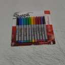 Sharpie Permanent Markers Ultra Fine Point Assorted Colors 12 Count
