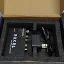 Fosi Audio Box X1 Phono Preamp for MM Turntable Mini Stereo Audio Hi-Fi Phonograph/Record Player Preamplifier with 3.5MM Headphone and RCA Output with DC 12V Power Supply