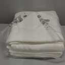 SALBAKOS 100% Turkish Cotton Bath Towels | 4 Piece Turkish Bath Towels White 27x54 Standard Size | Premium Hotel Quality, Super Absorbent, Thick, Plush Turkish Towel - Made in Turkey (White Pack of 4)