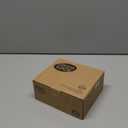 1 Pack Gold Door Handle, Wave Style Privacy Door Lever(Thumb Turn Inside Lock) for Bedroom Bathroom, Keyless Interior Lever with Satin Brass Finish, Right Handing