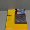 ZAGG Pro Keys Detachable Case and Wireless Keyboard for Apple iPad Pro 12.9, Multi-Device Bluetooth Pairing, Backlit Laptop-Style Keys, Apple Pencil Holder, 6.6ft Drop Protection - Charcoal