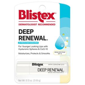 5 x Blistex SPF 15 Deep Renewal Lip Protectant,for Younger lokking Lips, 0.13 Ounce