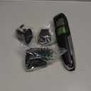 Remington Vacuum Beard Trimmer,13 Length and Style Settings with Adjustable Length Comb (2-18mm),Vacuum Trimmer for Beard, Mustache, and Stubble, Rechargeable Lithium Power, Washable, Removable Blades (Black/Green)