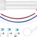 1812/2012 Reverse Osmosis Membrane Housing Kit with Quick-Connect Fitting,Wrench for 24-150GPD Under Sink Home Drinking RO Water Filtration System