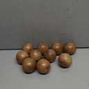 Acacia Wood Decorative Ball Set of 10 for Centerpiece or Individual Use Ideal for Use in Tray Bowl or Basket Dcor (2" x 2" x 2")