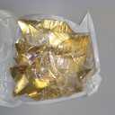 10pcs Gold Star Hanging Garlands Party Decorations for Birthday Wedding New Year Graduation Hanging Banner (130ft in Total)