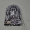 Roberly 8 Pcs Halloween Tombstones Outdoor, 16.5" Graveyard Yard Decorations for Halloween Gravestones Signs with Stakes Scary Cemetery RIP Skeleton Headstones Yard Lawn Garden Decor