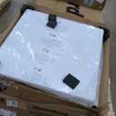 Flash Furniture Felix Commercial Grade 31.5" Square White Metal Indoor-Outdoor Table